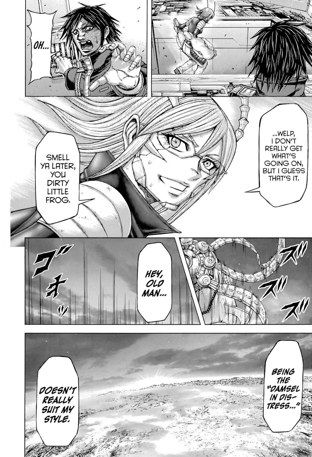 Terra Formars Chapter 138 page 15 - Chapter 138: FALLING OF HYDRA: Castle Breach