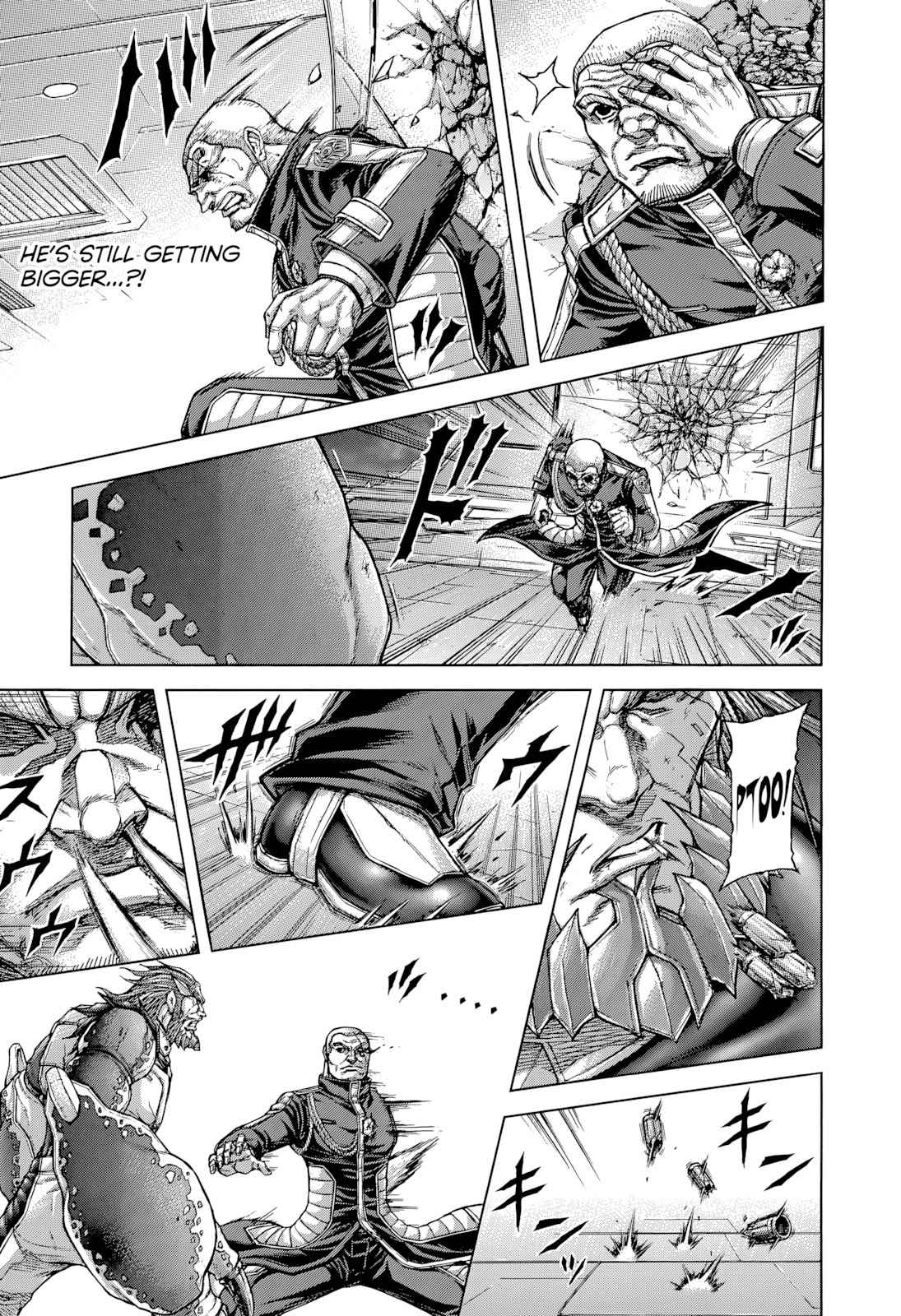 Terra Formars Chapter 138 page 3 - Chapter 138: FALLING OF HYDRA: Castle Breach