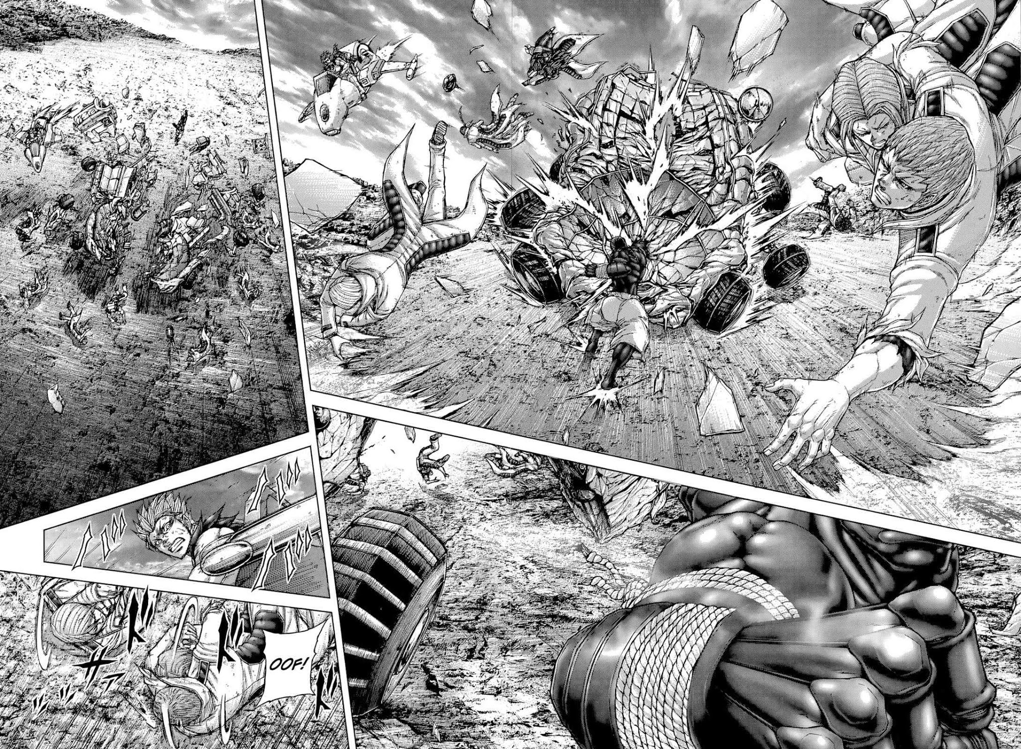 Terra Formars Chapter 139 page 11 - Chapter 139 : THE GLOW OF SUNSET: The Day of a Bloody Battle