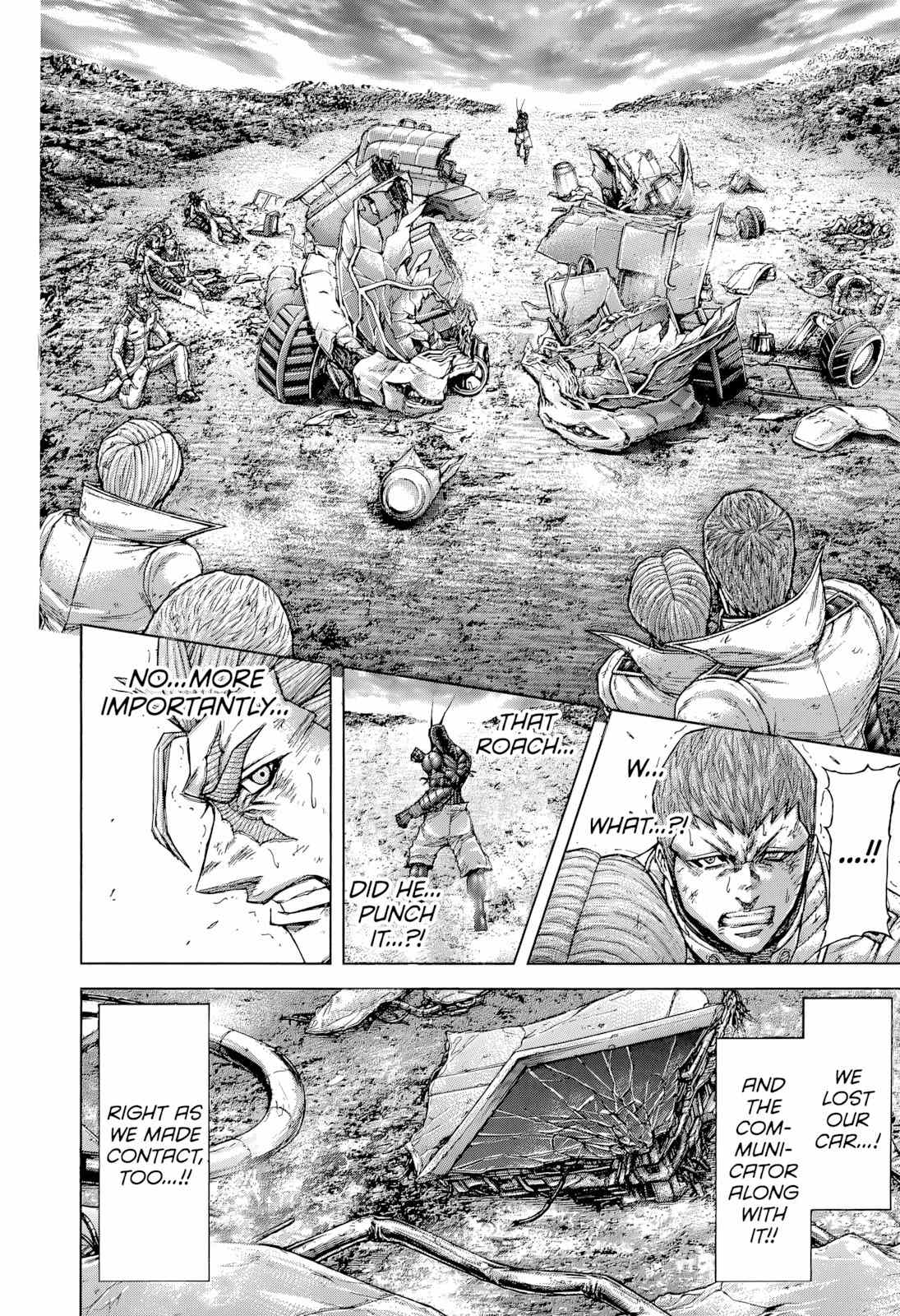 Terra Formars Chapter 139 page 12 - Chapter 139 : THE GLOW OF SUNSET: The Day of a Bloody Battle