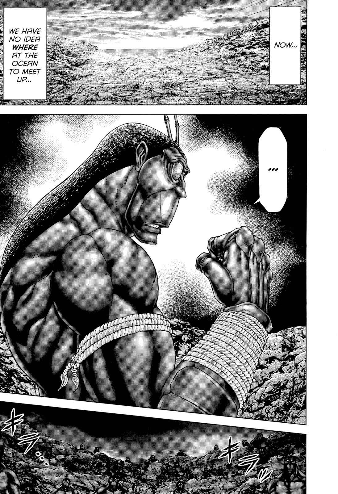 Terra Formars Chapter 139 page 13 - Chapter 139 : THE GLOW OF SUNSET: The Day of a Bloody Battle