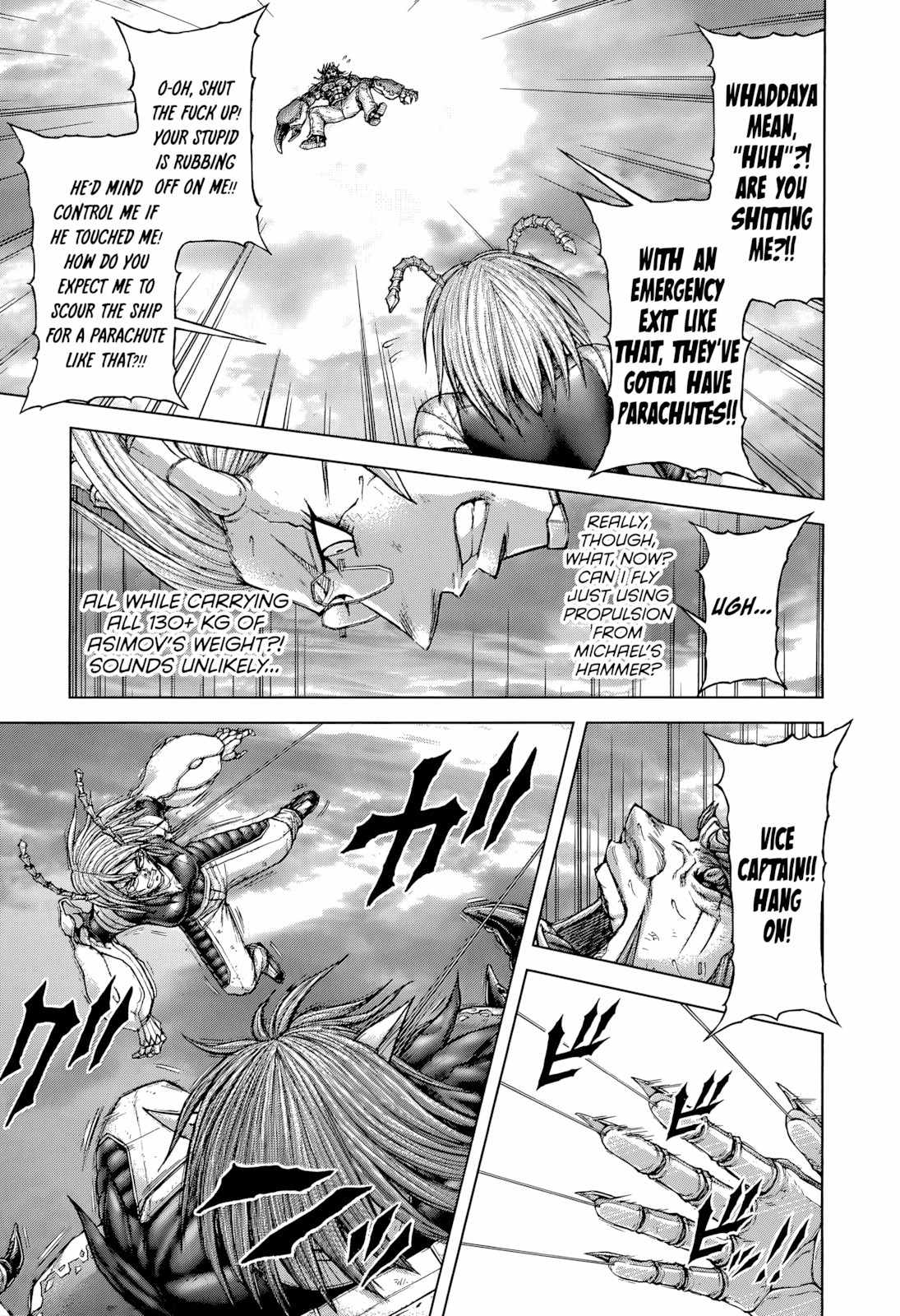 Terra Formars Chapter 139 page 3 - Chapter 139 : THE GLOW OF SUNSET: The Day of a Bloody Battle