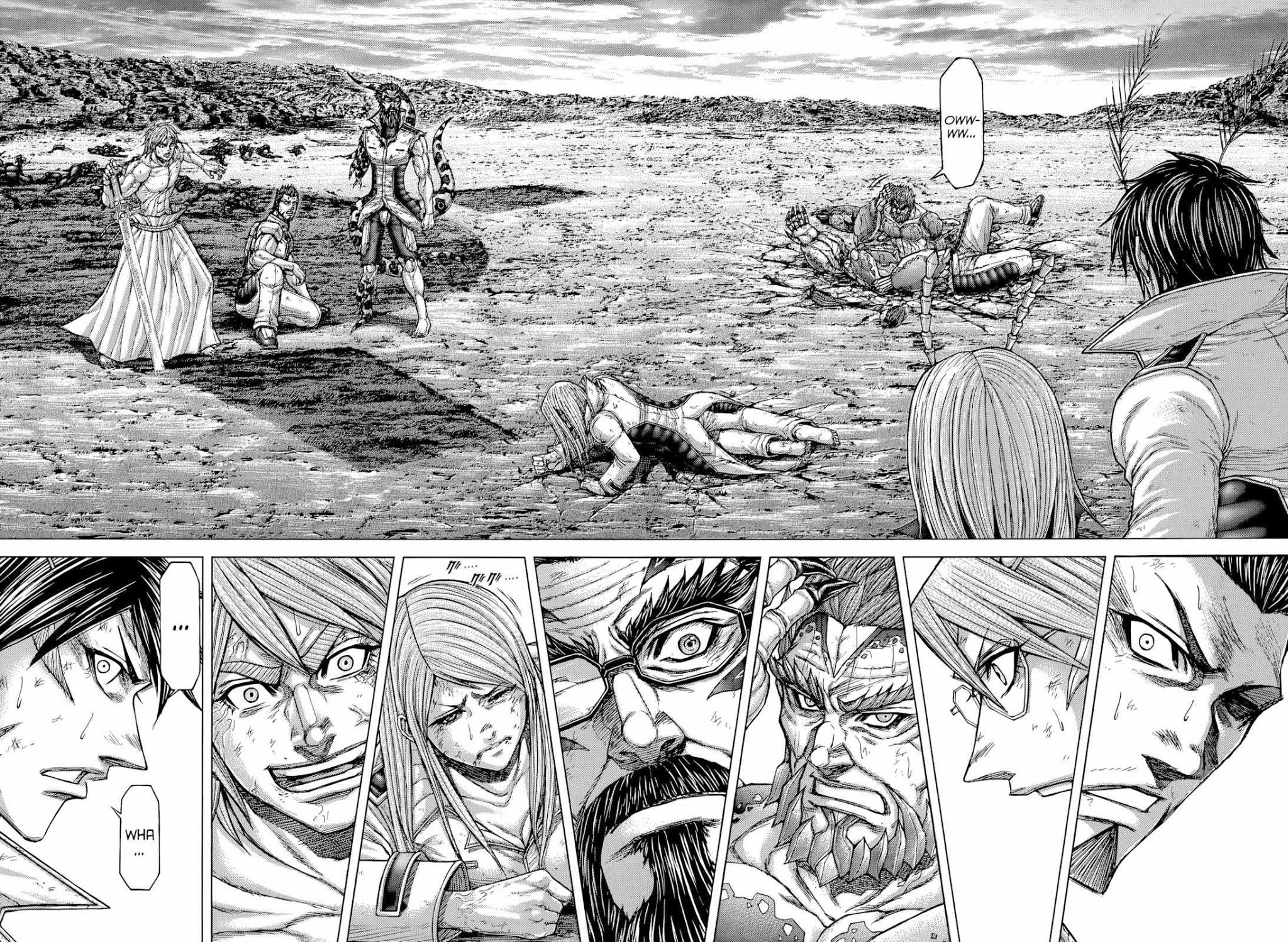 Terra Formars Chapter 139 page 8 - Chapter 139 : THE GLOW OF SUNSET: The Day of a Bloody Battle