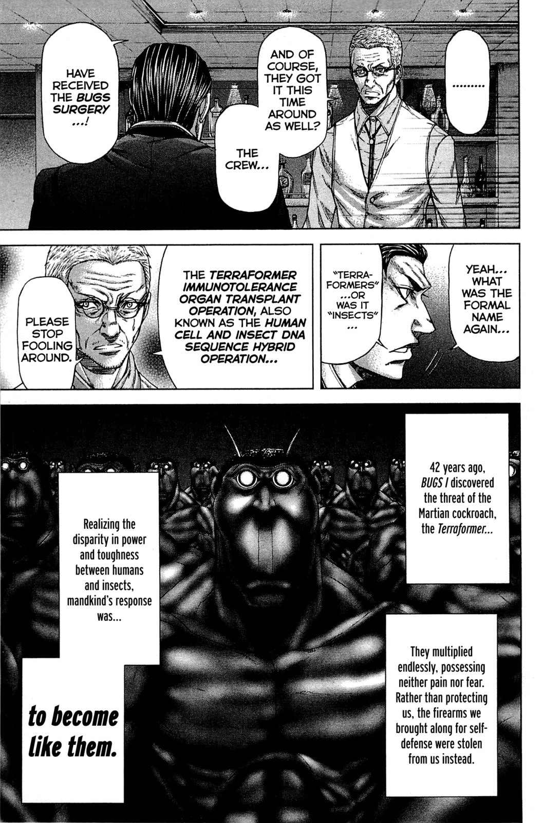 Terra Formars Chapter 14 page 3 - Chapter 14: AN OPERATION