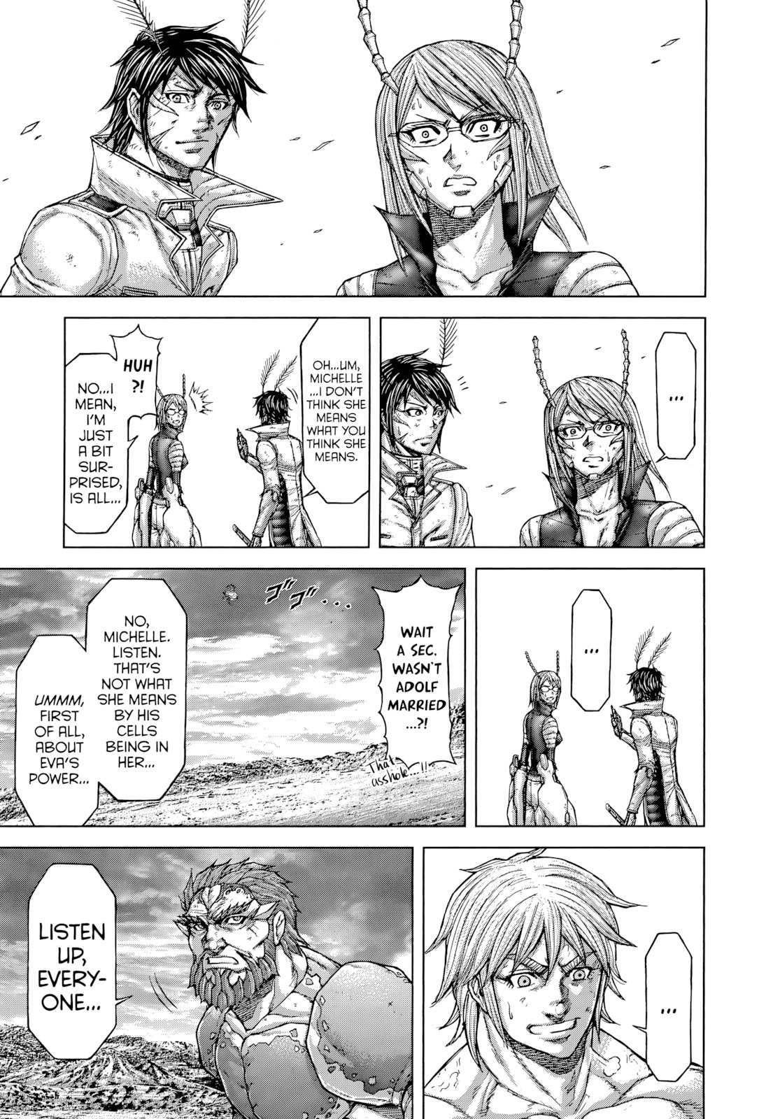 Terra Formars Chapter 140 page 11 - Chapter 140 : DROP-DEAD SPRINTERS: Humans in Hell
