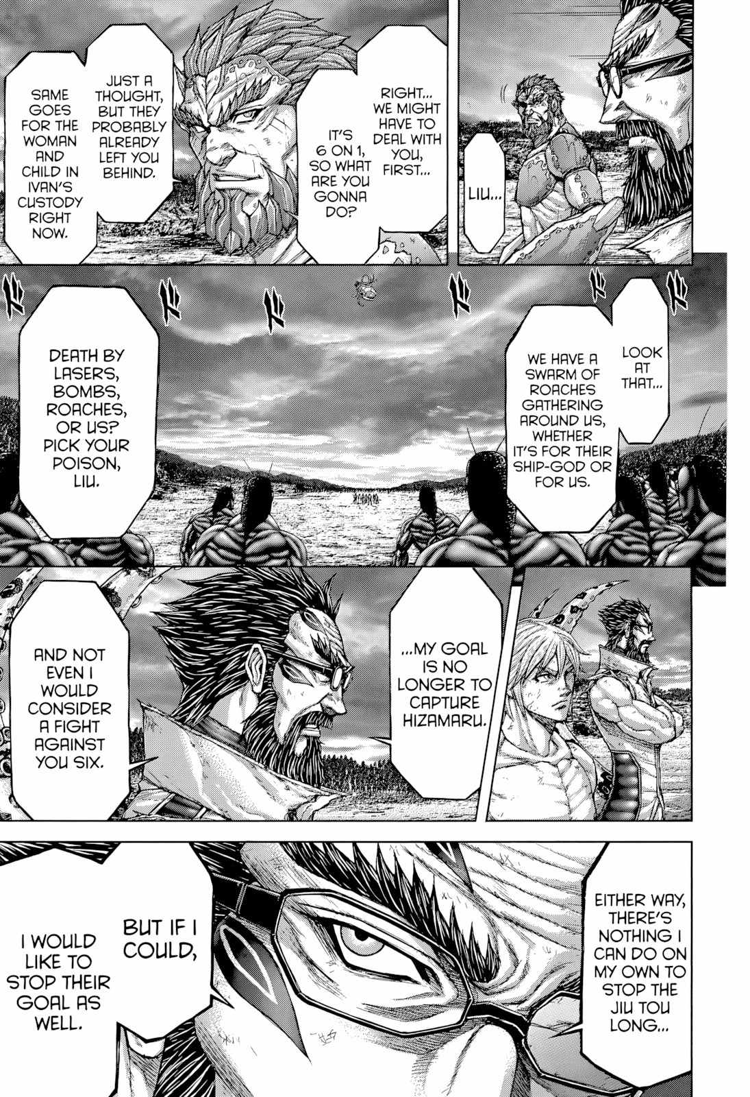 Terra Formars Chapter 140 page 13 - Chapter 140 : DROP-DEAD SPRINTERS: Humans in Hell