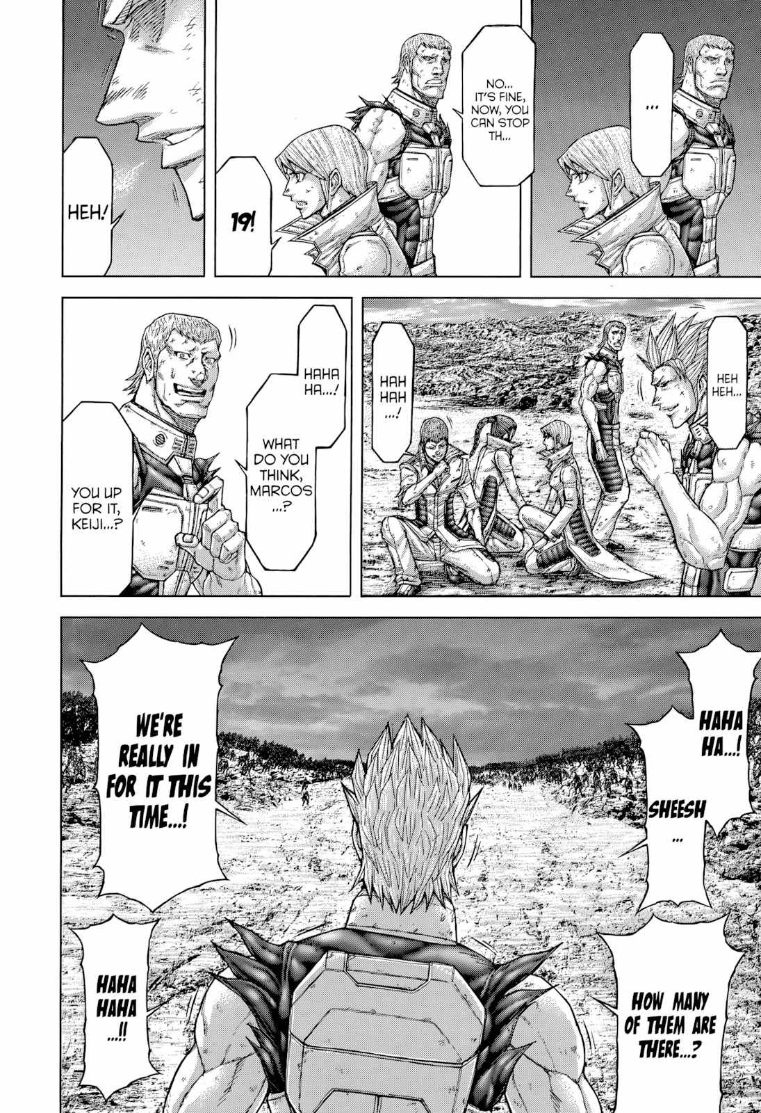 Terra Formars Chapter 140 page 5 - Chapter 140 : DROP-DEAD SPRINTERS: Humans in Hell