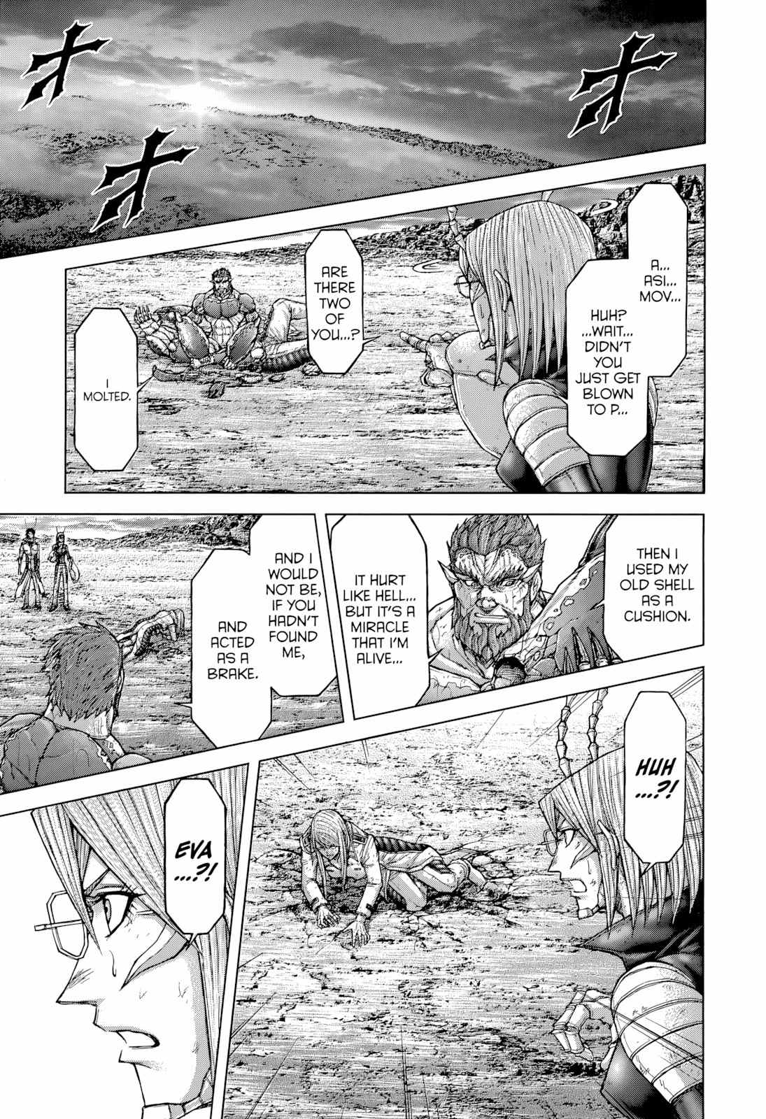 Terra Formars Chapter 140 page 9 - Chapter 140 : DROP-DEAD SPRINTERS: Humans in Hell