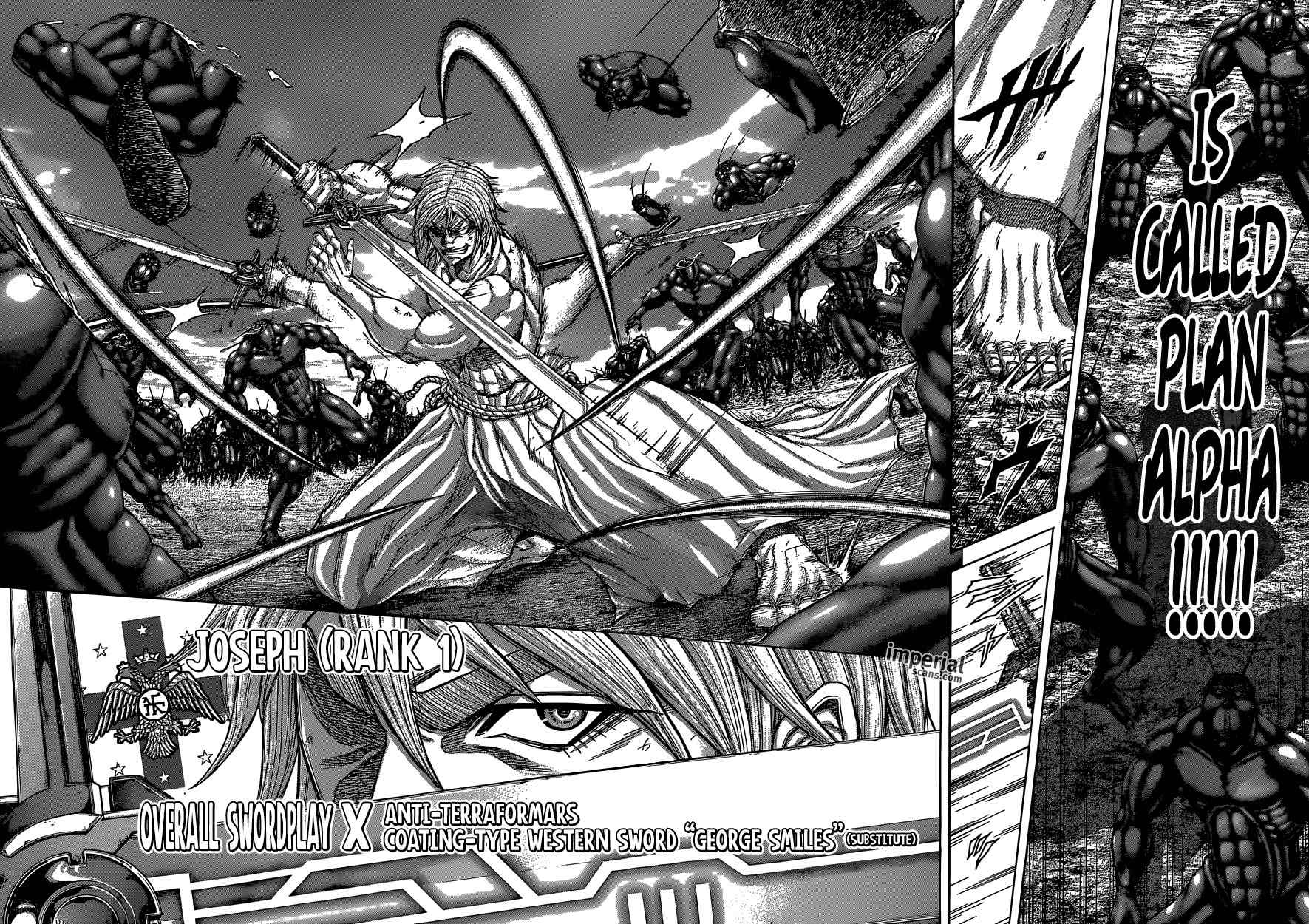 Terra Formars Chapter 141 page 4 - Chapter 141: PLAN ALPHA - The Seven's Weapons