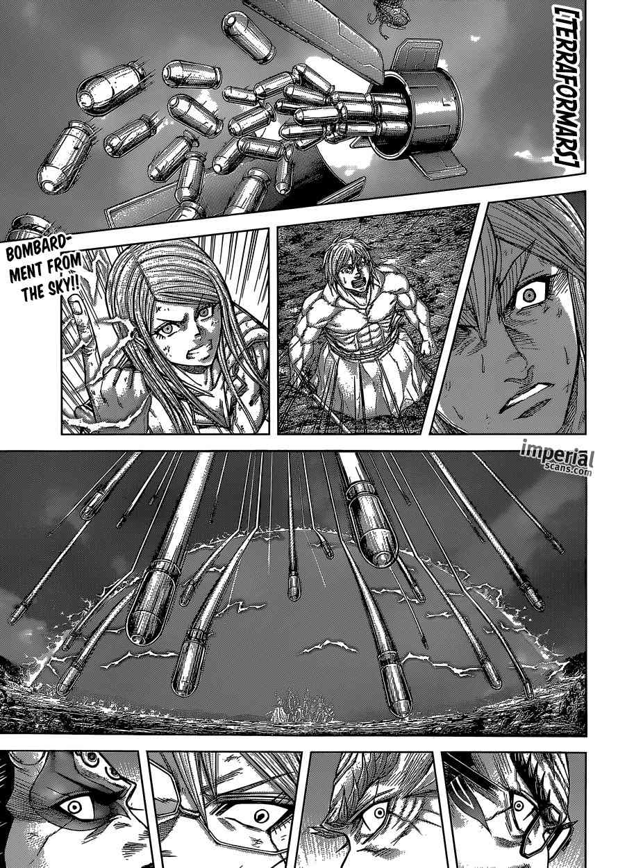 Terra Formars Chapter 142 page 1 - Chapter 142: FIGHTING MAN - Peacock Mantis Shrimp
