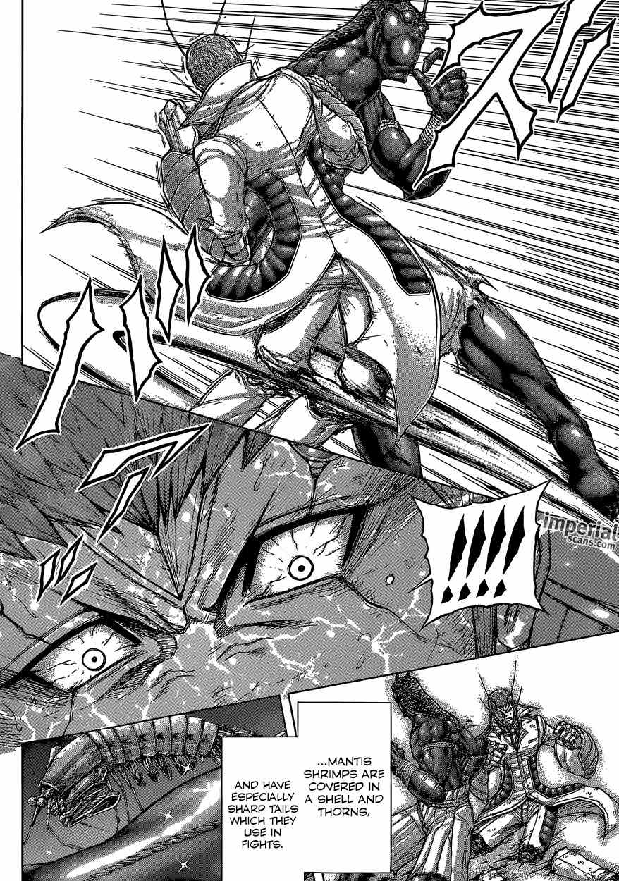 Terra Formars Chapter 142 page 10 - Chapter 142: FIGHTING MAN - Peacock Mantis Shrimp