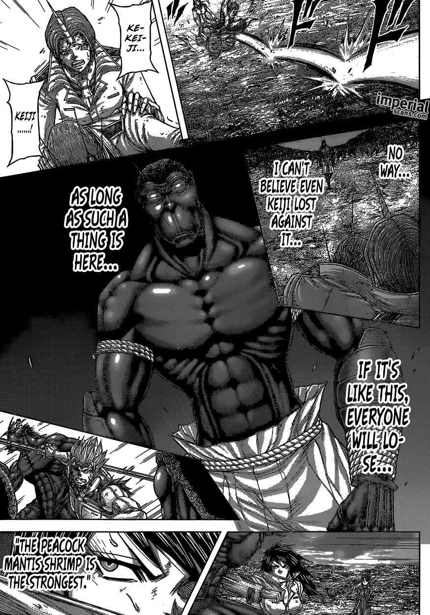 Terra Formars Chapter 142 page 13 - Chapter 142: FIGHTING MAN - Peacock Mantis Shrimp