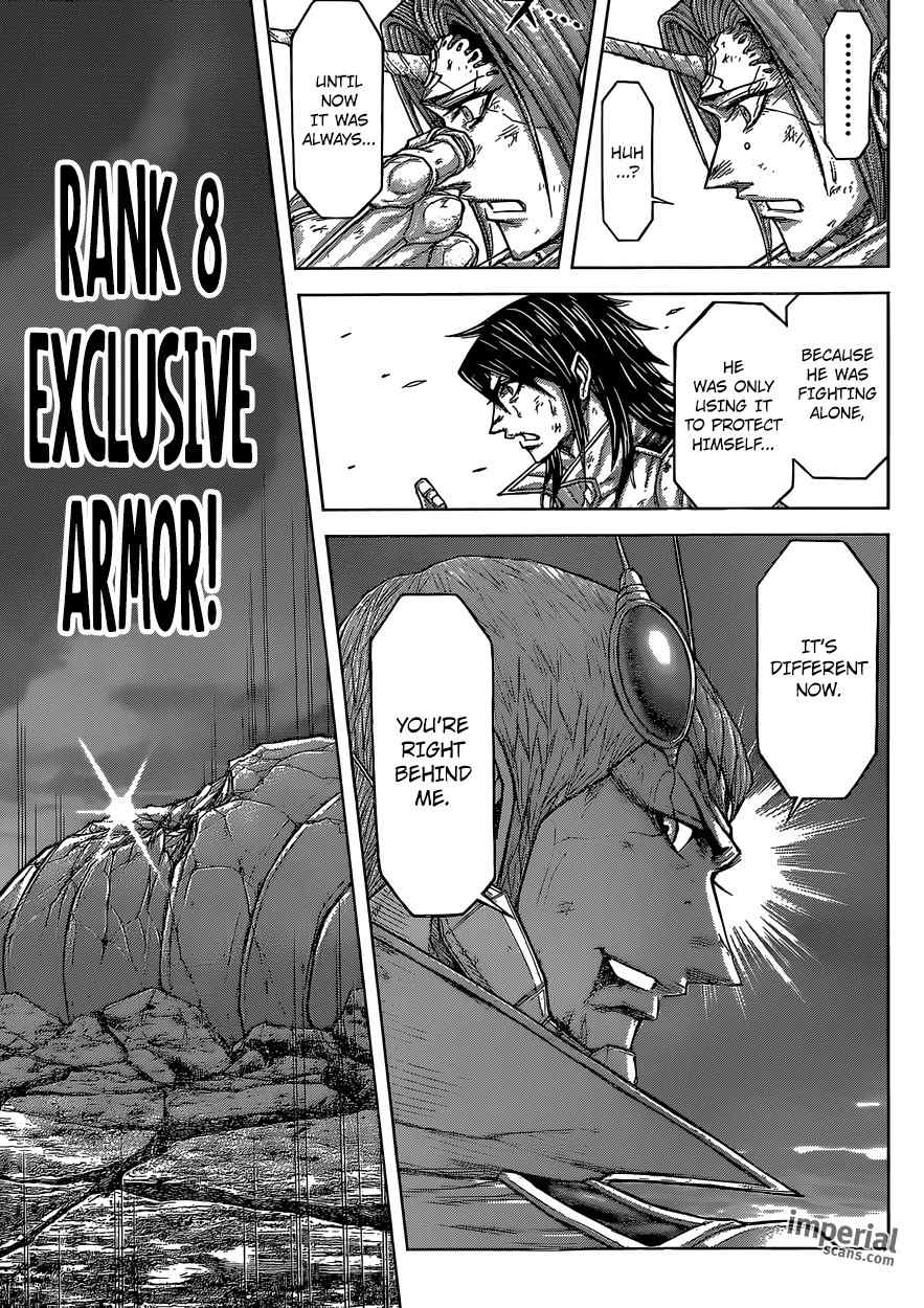 Terra Formars Chapter 142 page 17 - Chapter 142: FIGHTING MAN - Peacock Mantis Shrimp