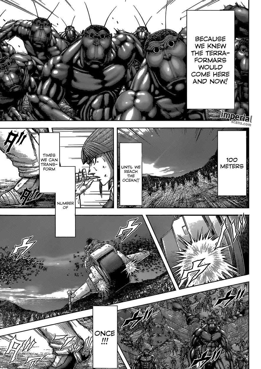 Terra Formars Chapter 142 page 6 - Chapter 142: FIGHTING MAN - Peacock Mantis Shrimp