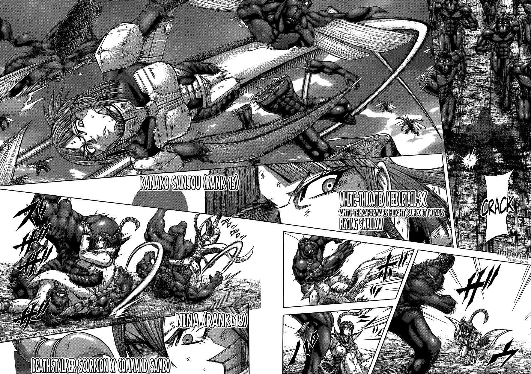Terra Formars Chapter 142 page 7 - Chapter 142: FIGHTING MAN - Peacock Mantis Shrimp