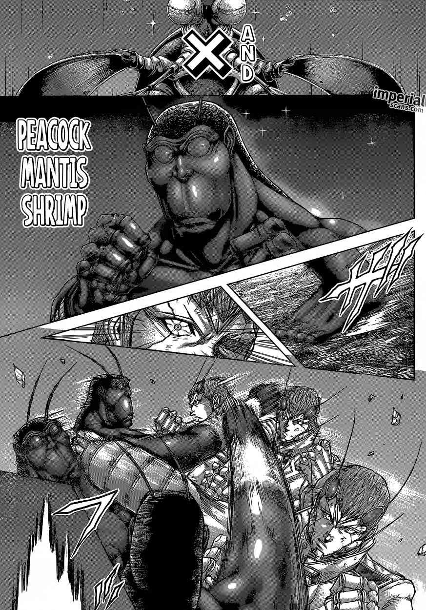 Terra Formars Chapter 142 page 9 - Chapter 142: FIGHTING MAN - Peacock Mantis Shrimp