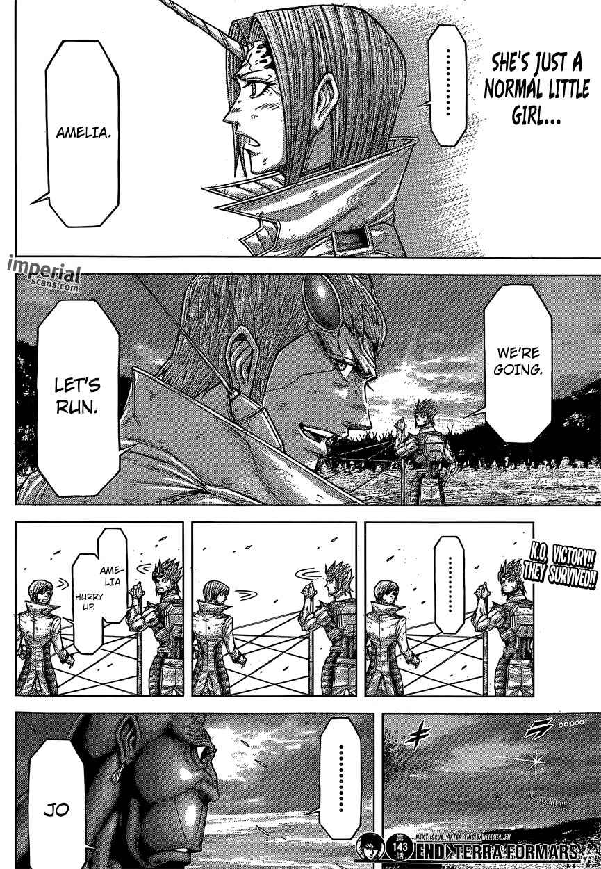 Terra Formars Chapter 143 page 17 - Chapter 143: GONNA FLY NOW - Emerge