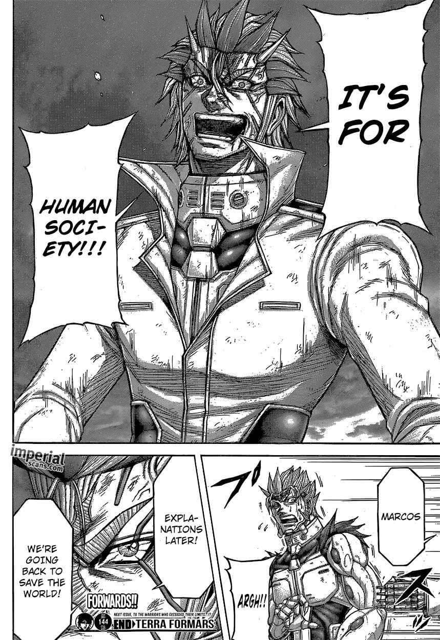 Terra Formars Chapter 144 page 19 - Chapter 144: PEREPELKINA - The Mother's Surname