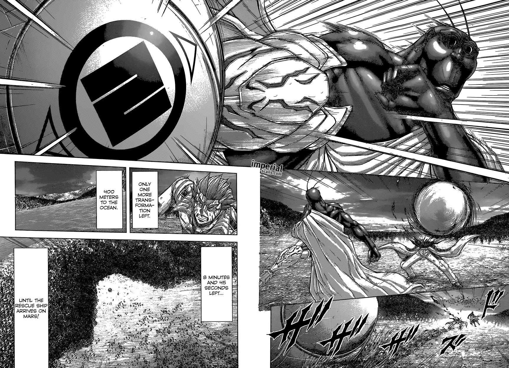 Terra Formars Chapter 145 page 16 - Chapter 145: AVATAR OF MIGHT - The Incarnation of Evolution