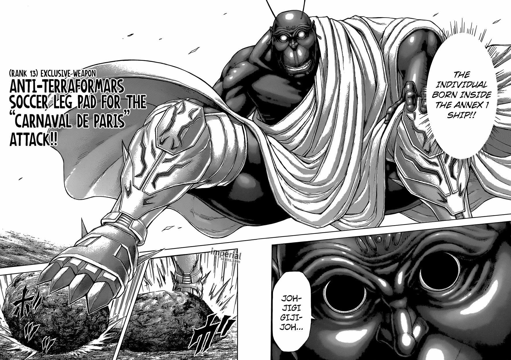 Terra Formars Chapter 146 page 13 - Chapter 146: CARNAVA - The Trampling Feast
