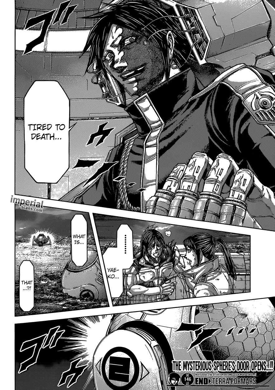 Terra Formars Chapter 146 page 17 - Chapter 146: CARNAVA - The Trampling Feast
