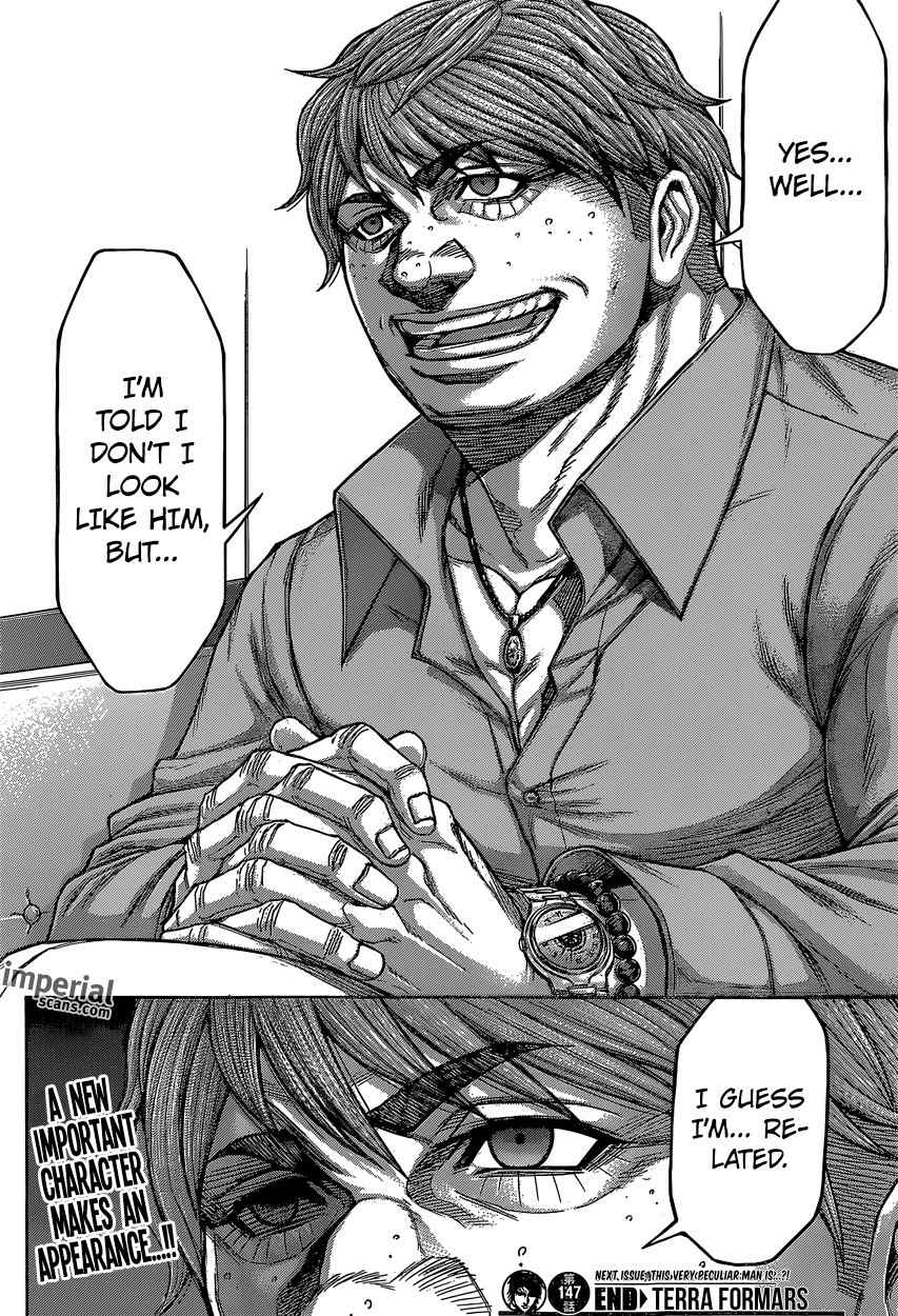 Terra Formars Chapter 147 page 20 - Chapter 147: THE CREST - The Name