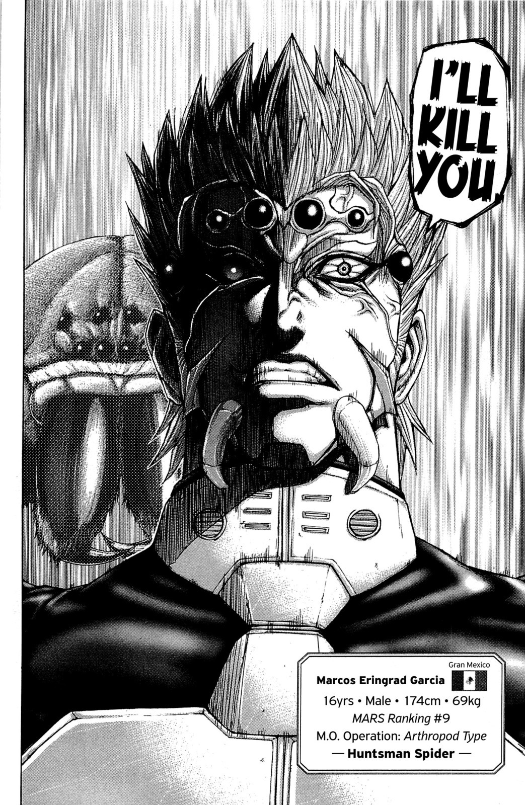 Terra Formars Chapter 15 page 16 - Chapter 15: WAR Total War
