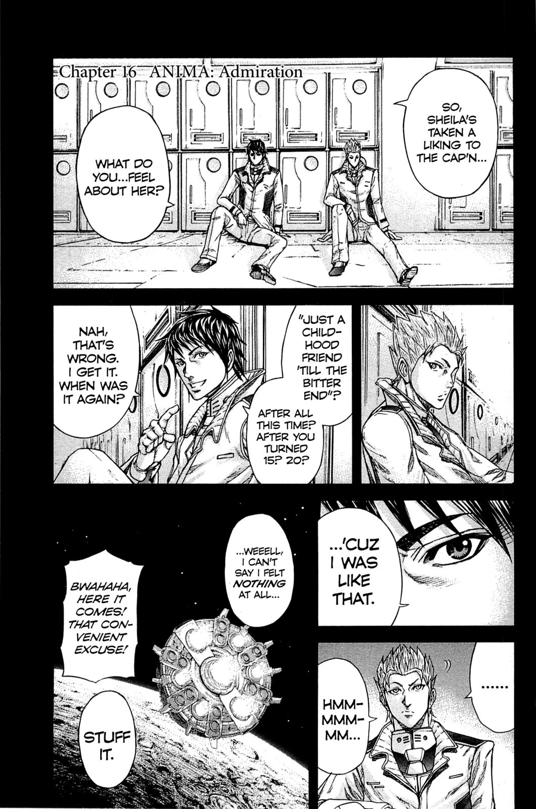 Terra Formars Chapter 15 page 17 - Chapter 15: WAR Total War