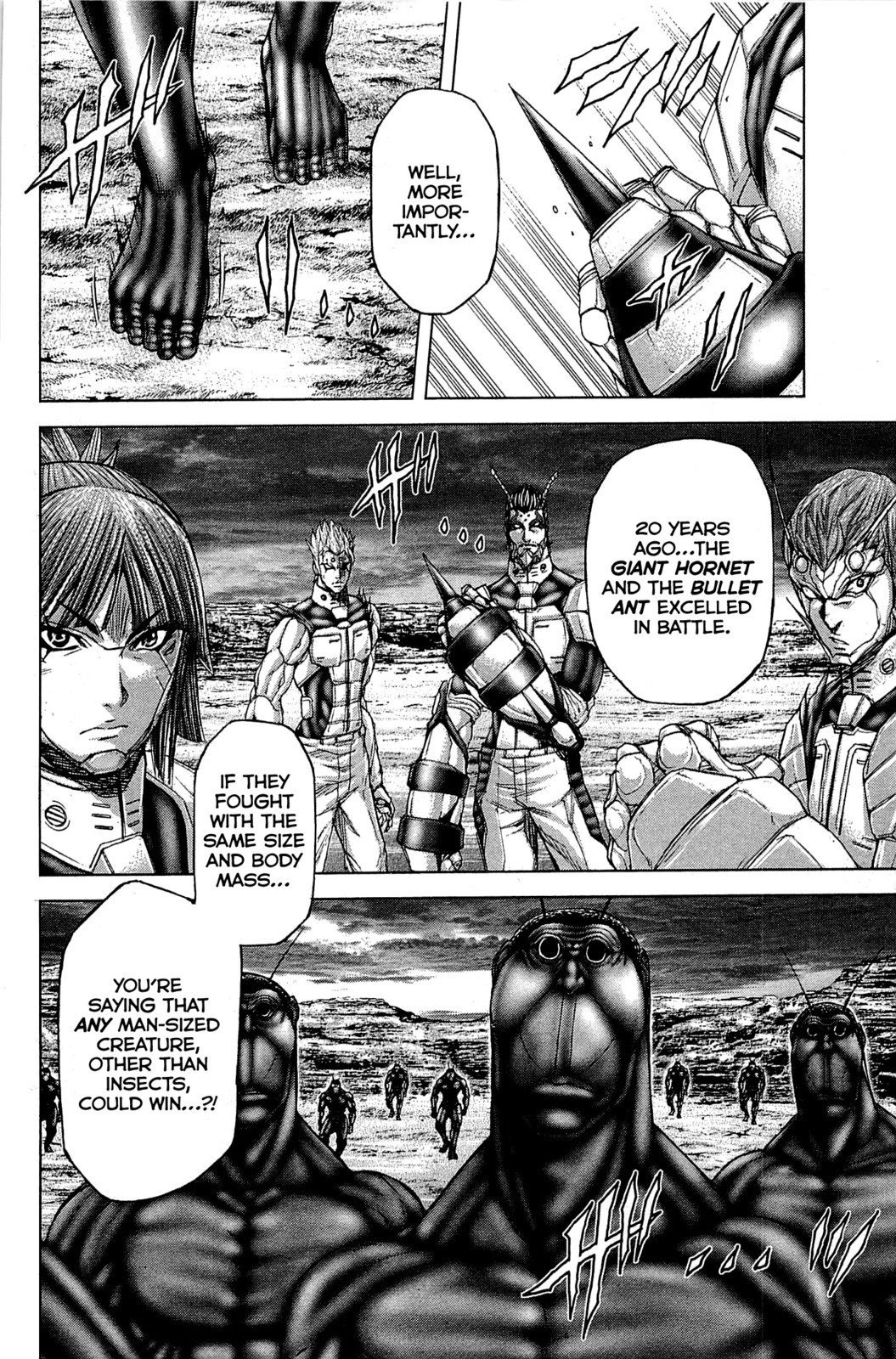 Terra Formars Chapter 15 page 7 - Chapter 15: WAR Total War