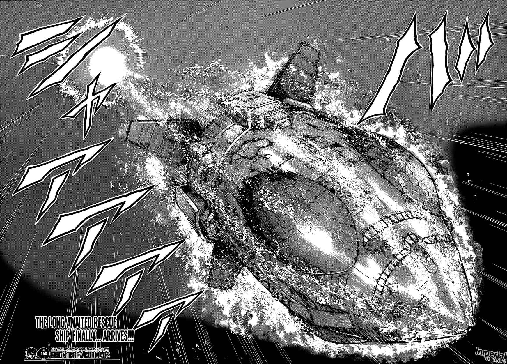 Terra Formars Chapter 150 page 19 - Chapter 150: BREAKING POINT - Threshold