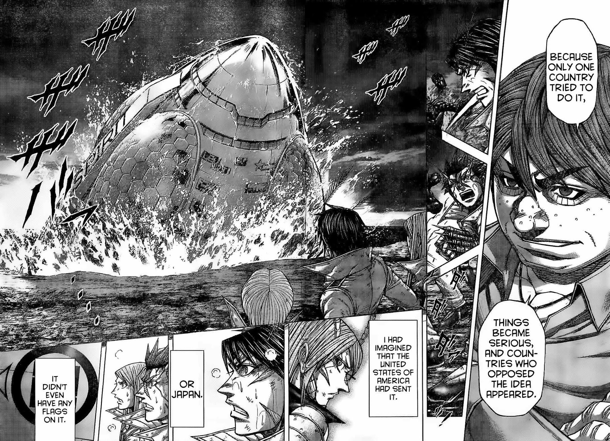 Terra Formars Chapter 151 page 12 - Chapter 151: A STAR OF NEXUS - God of the People