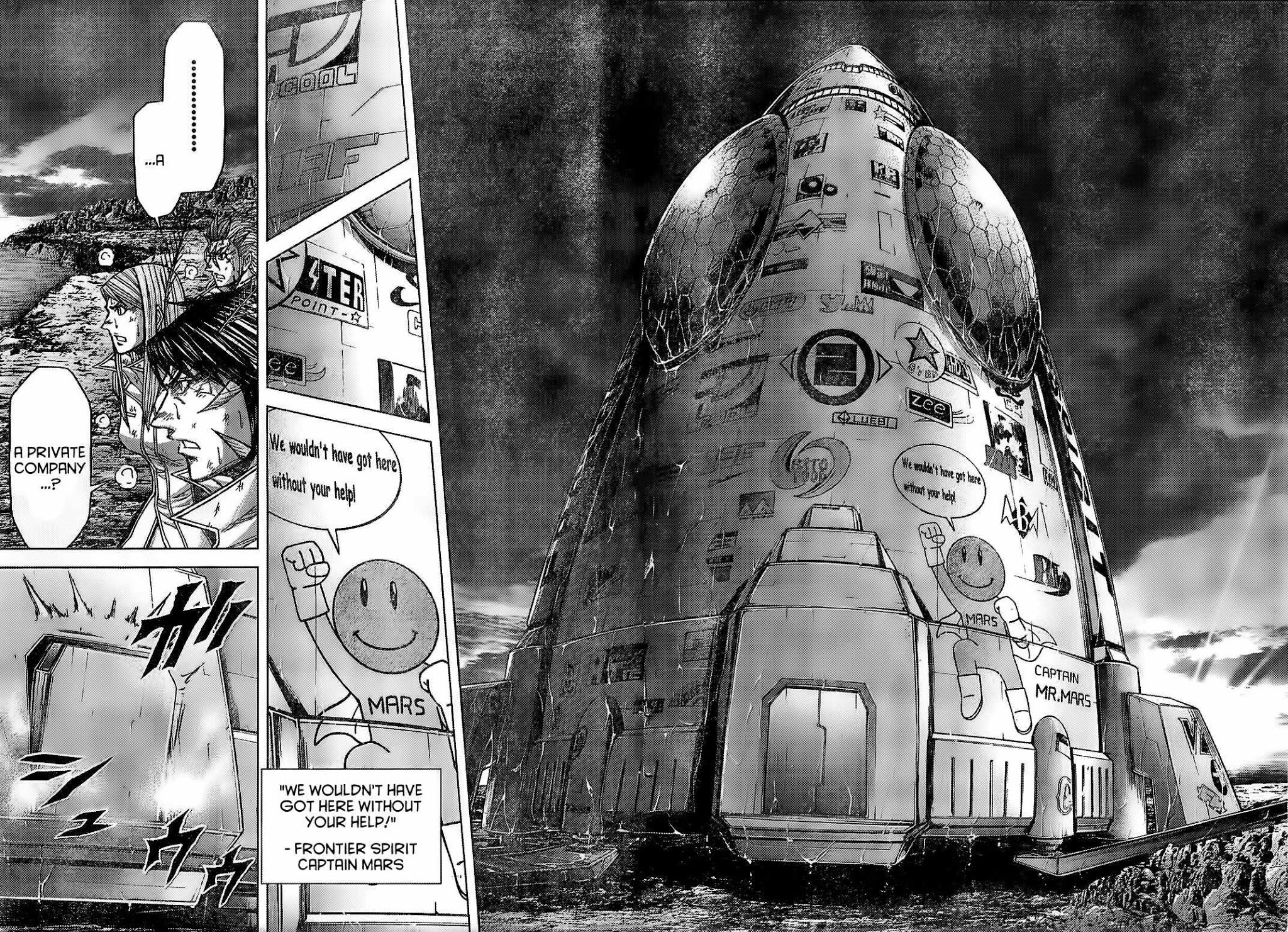 Terra Formars Chapter 151 page 13 - Chapter 151: A STAR OF NEXUS - God of the People
