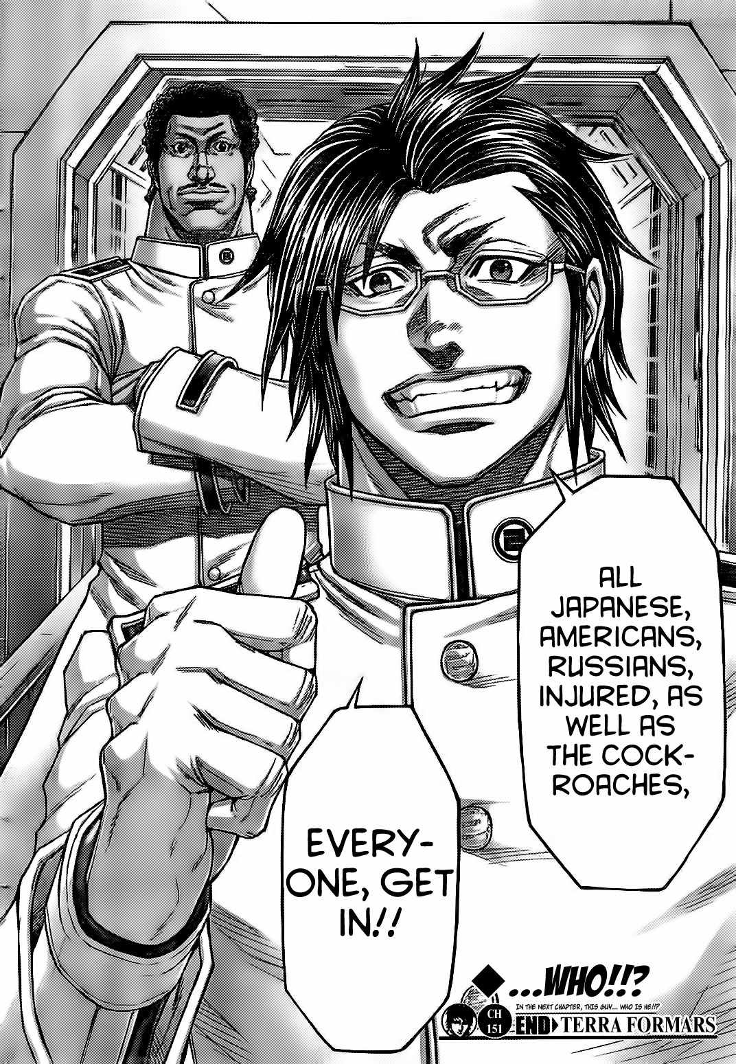 Terra Formars Chapter 151 page 16 - Chapter 151: A STAR OF NEXUS - God of the People
