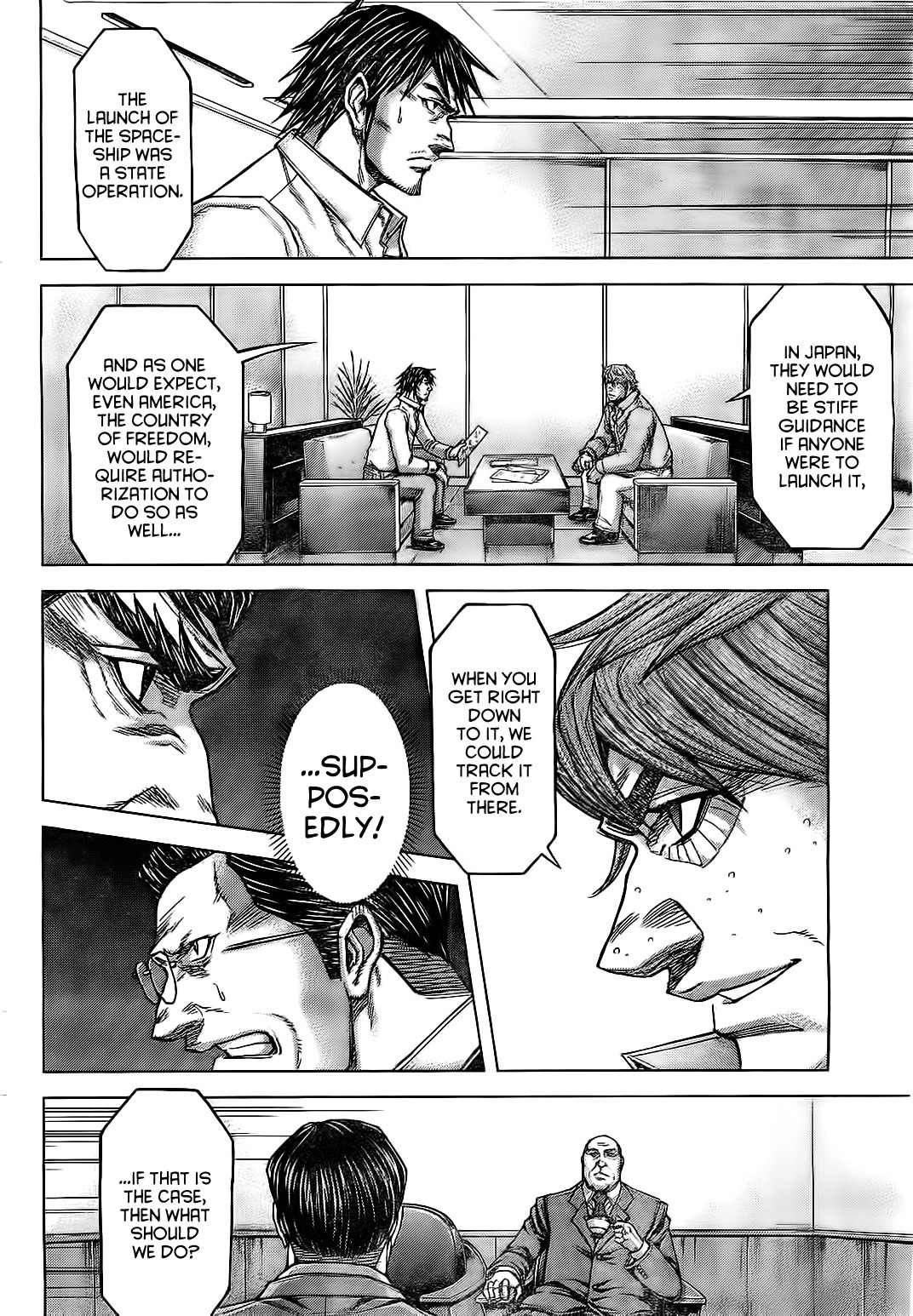 Terra Formars Chapter 151 page 4 - Chapter 151: A STAR OF NEXUS - God of the People