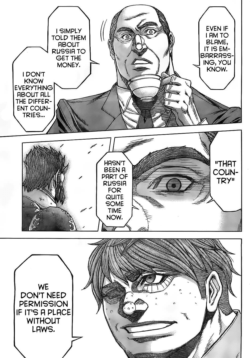 Terra Formars Chapter 151 page 5 - Chapter 151: A STAR OF NEXUS - God of the People