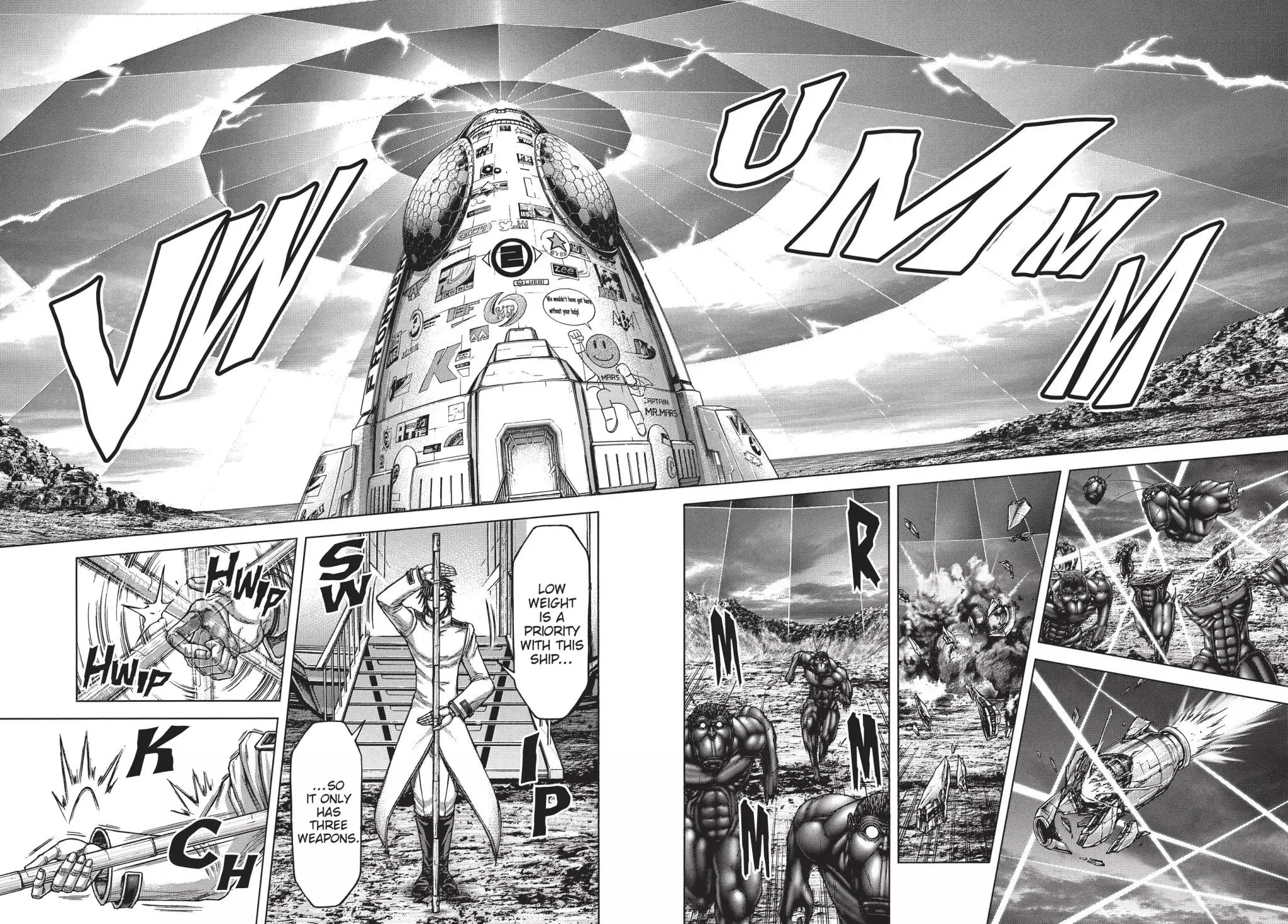 Terra Formars Chapter 152 page 10 - Chapter 152: The Guardian Rangers