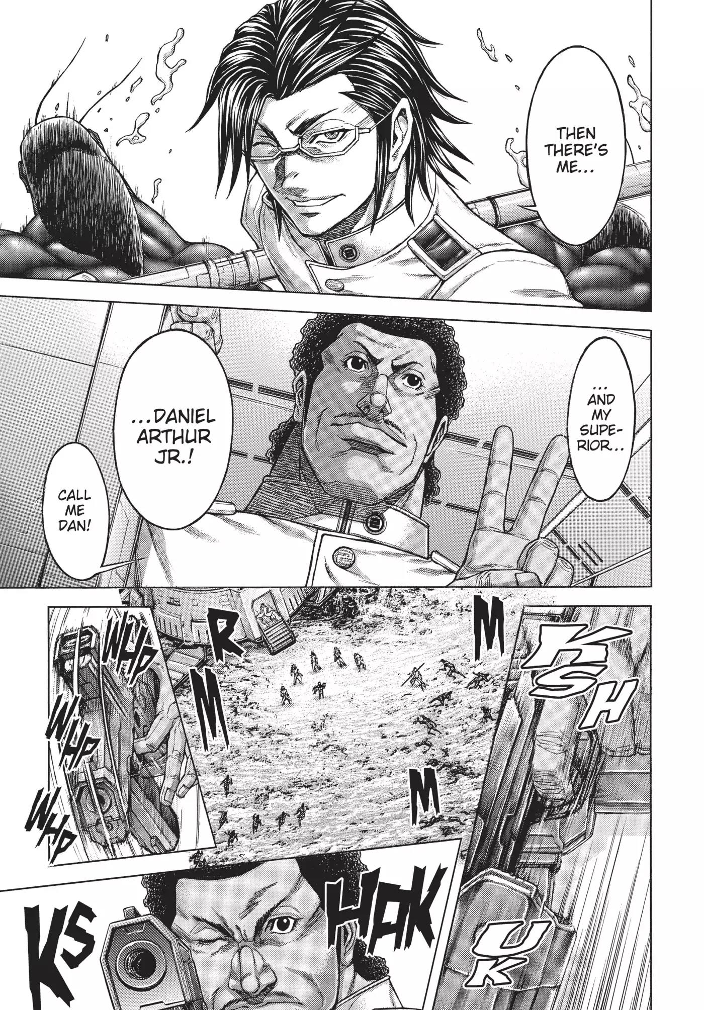 Terra Formars Chapter 152 page 12 - Chapter 152: The Guardian Rangers