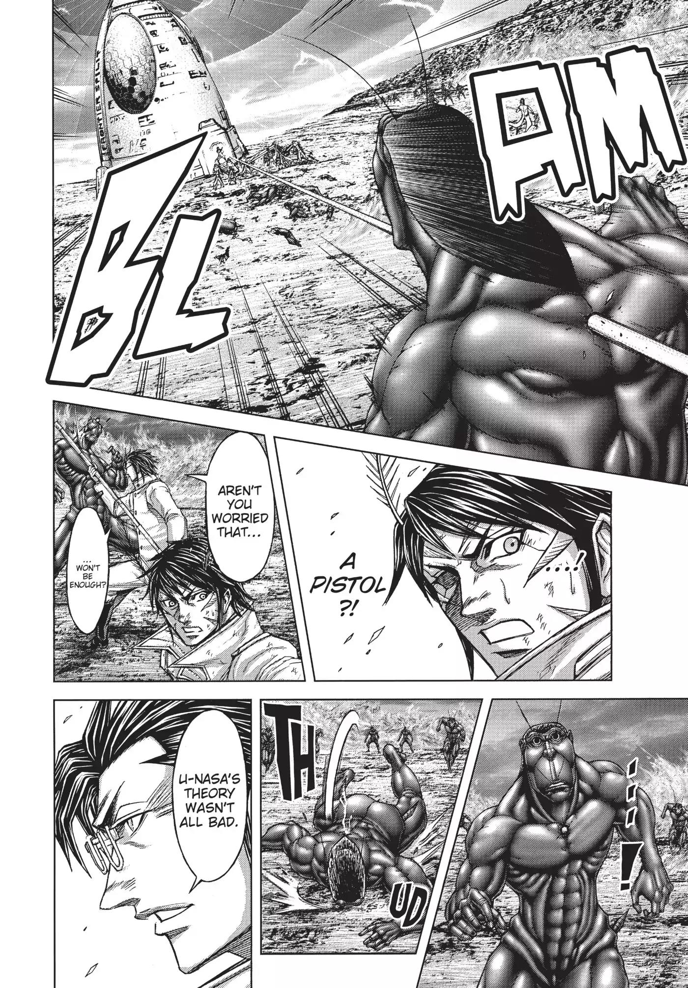 Terra Formars Chapter 152 page 13 - Chapter 152: The Guardian Rangers