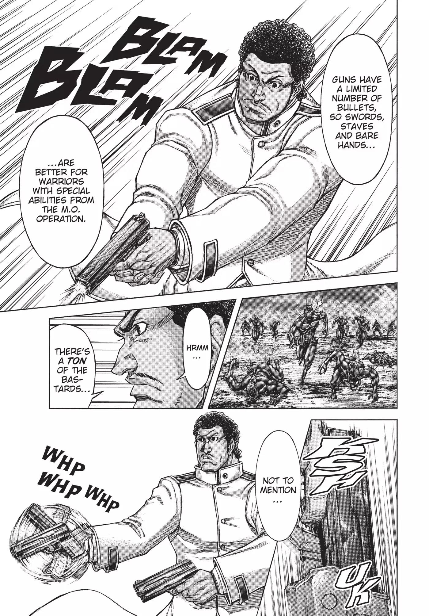 Terra Formars Chapter 152 page 14 - Chapter 152: The Guardian Rangers
