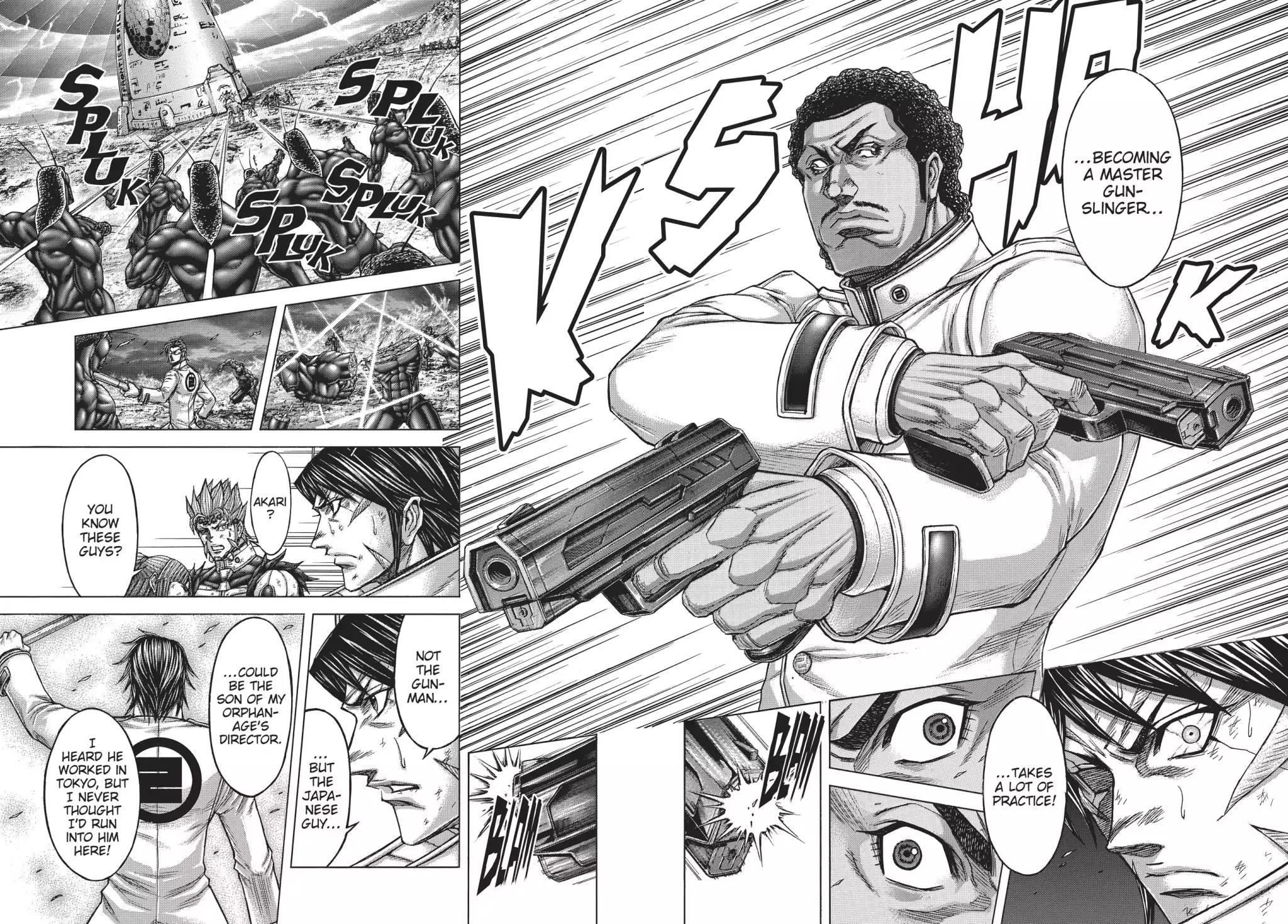 Terra Formars Chapter 152 page 15 - Chapter 152: The Guardian Rangers