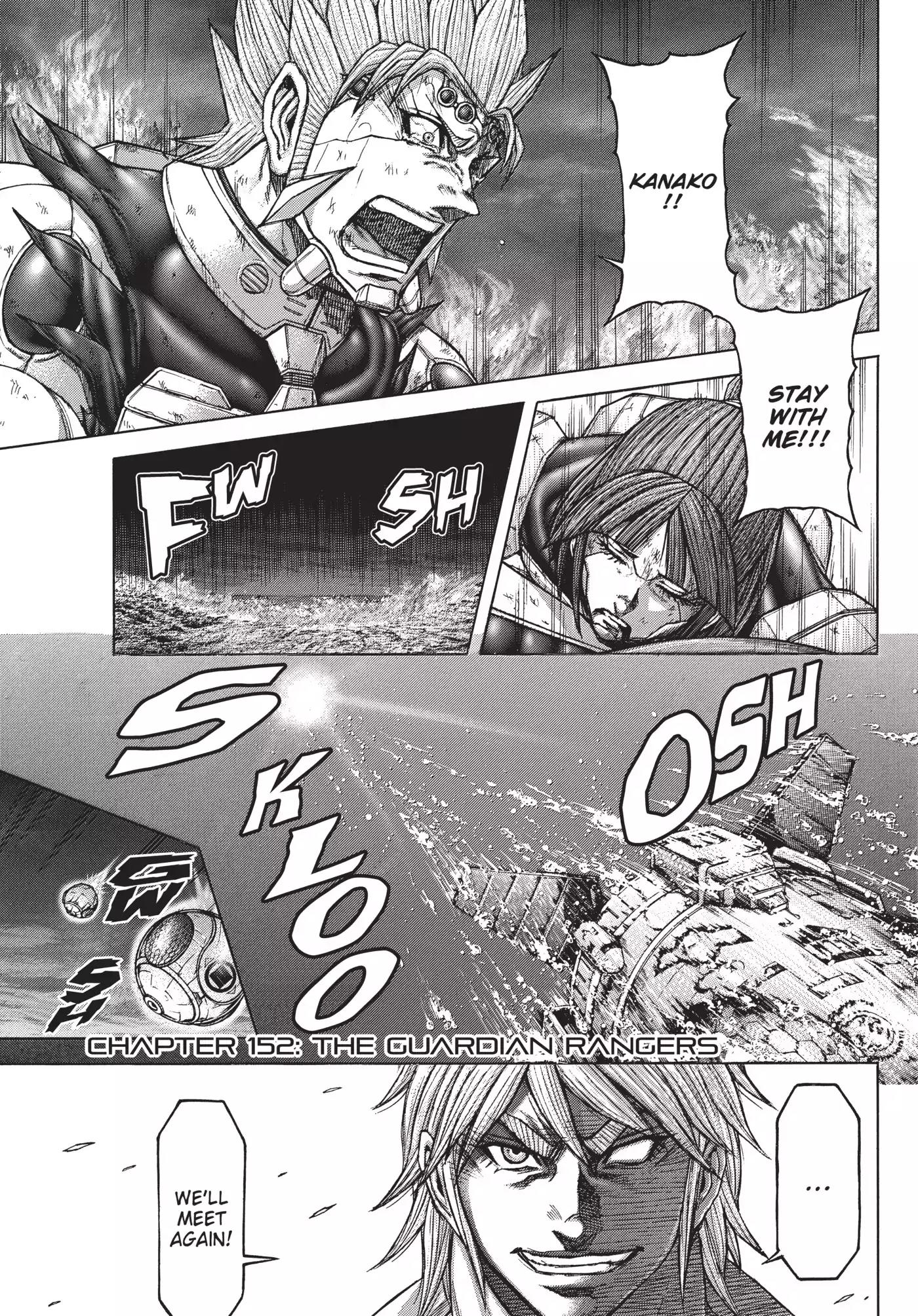 Terra Formars Chapter 152 page 4 - Chapter 152: The Guardian Rangers