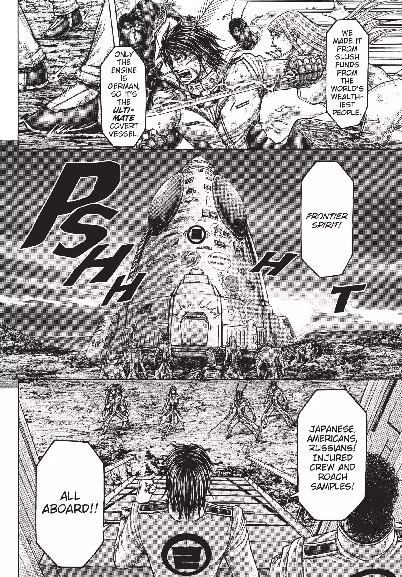 Terra Formars Chapter 152 page 5 - Chapter 152: The Guardian Rangers