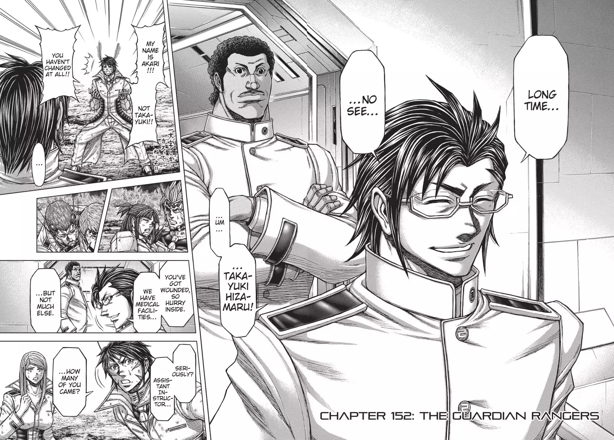 Terra Formars Chapter 152 page 7 - Chapter 152: The Guardian Rangers