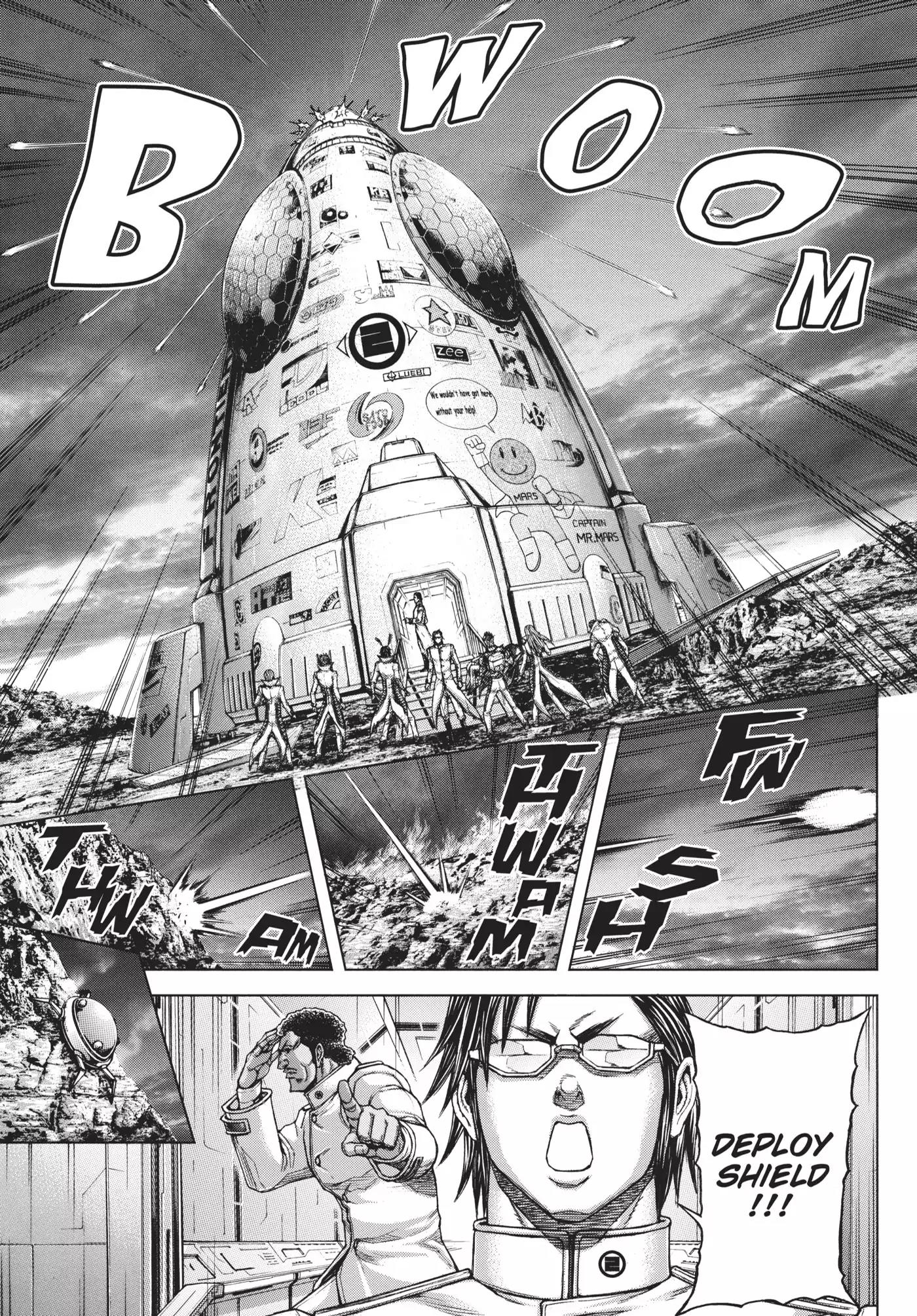 Terra Formars Chapter 152 page 9 - Chapter 152: The Guardian Rangers