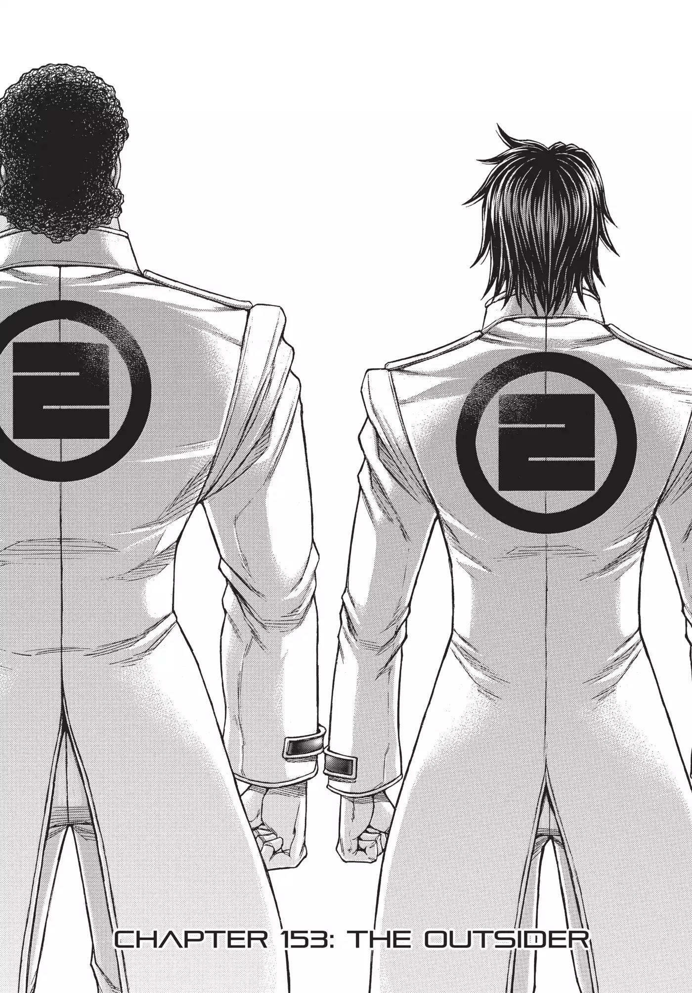 Terra Formars Chapter 153 page 1 - Chapter 153: The Outsider