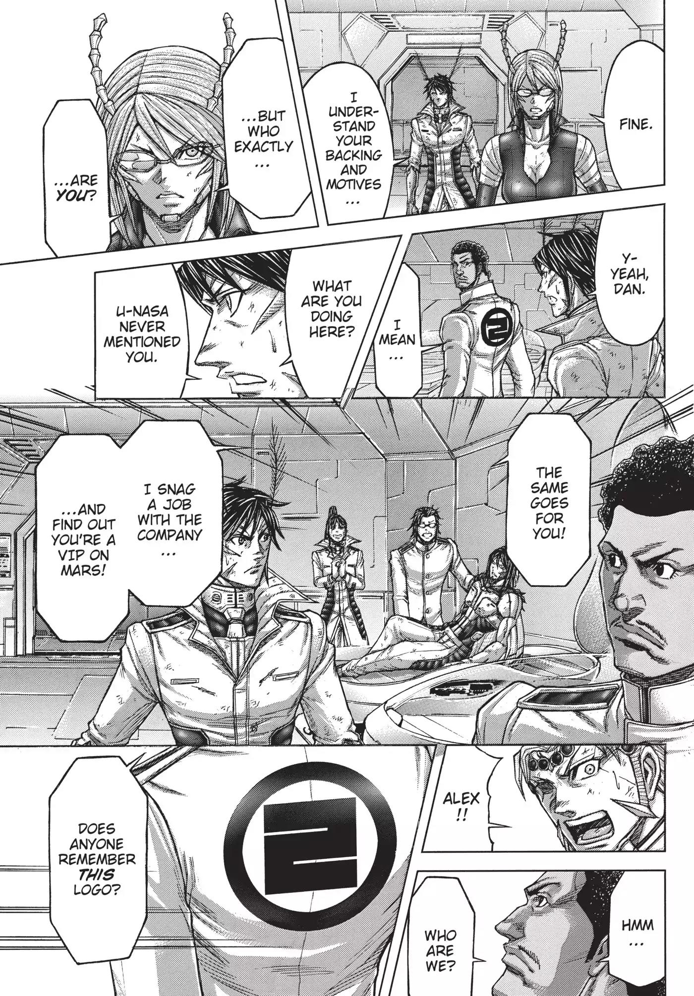 Terra Formars Chapter 153 page 12 - Chapter 153: The Outsider