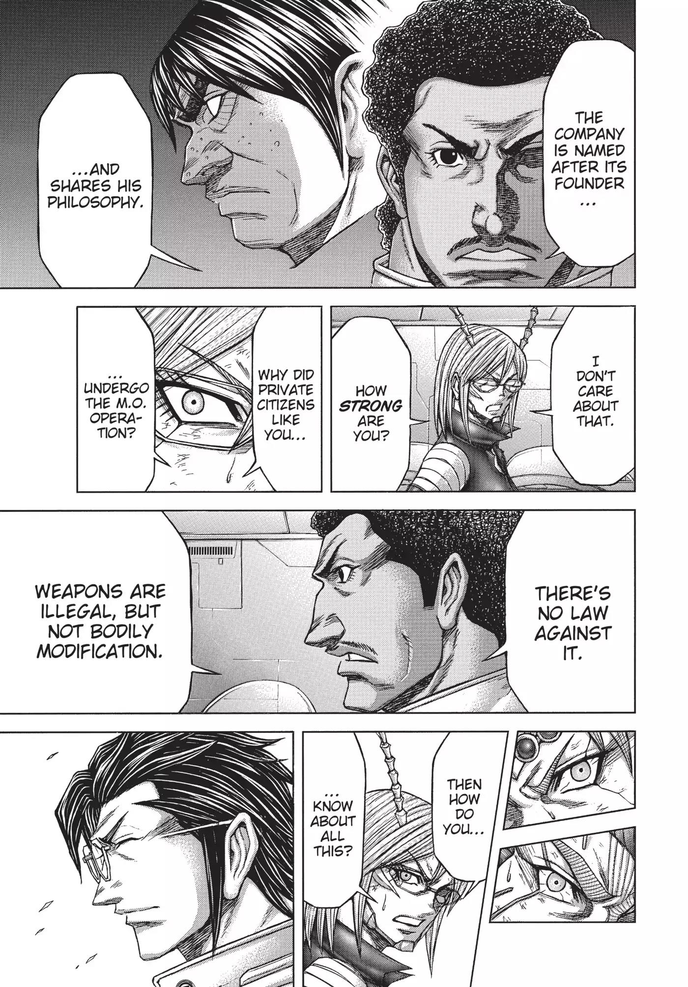 Terra Formars Chapter 153 page 14 - Chapter 153: The Outsider