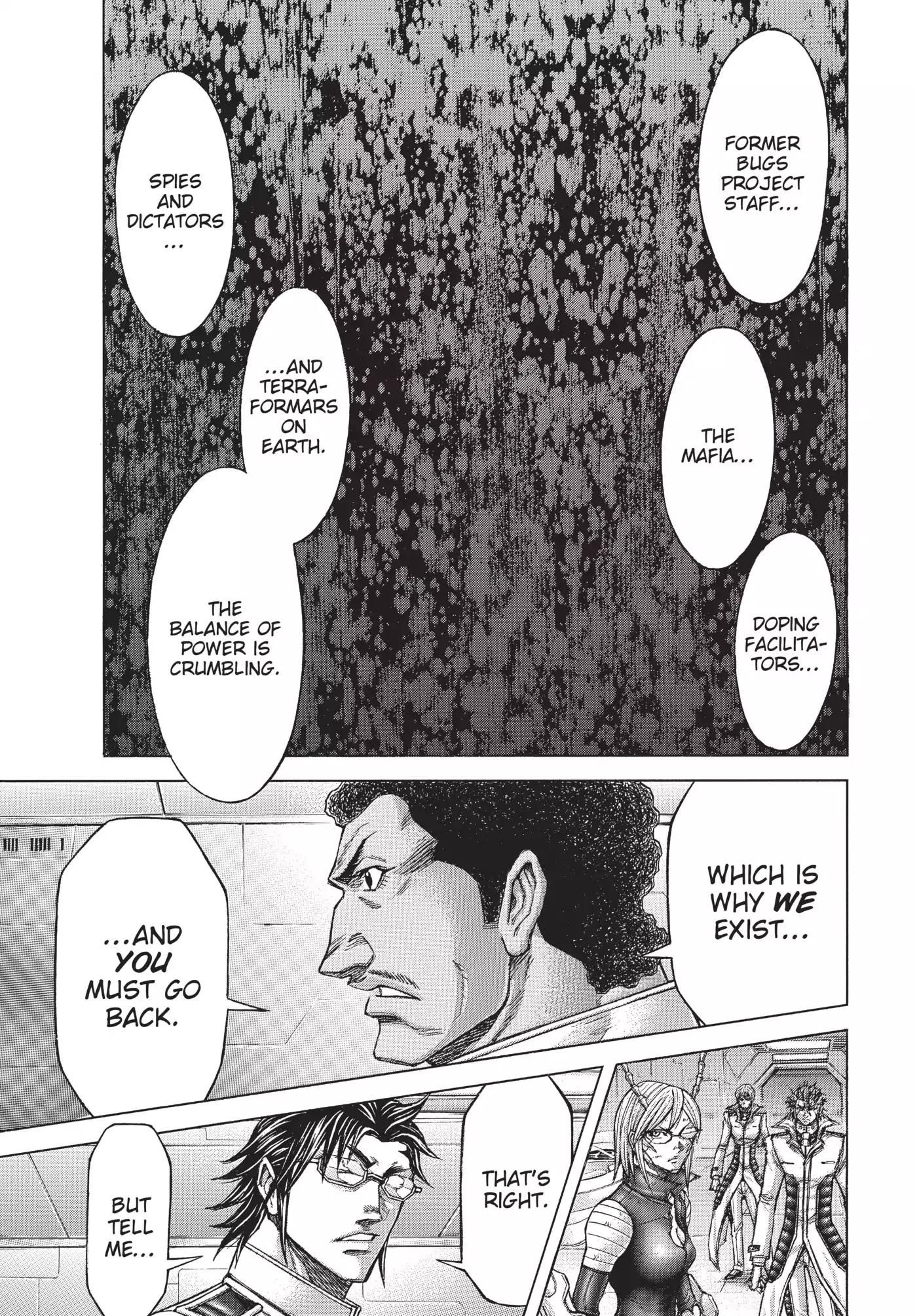 Terra Formars Chapter 153 page 16 - Chapter 153: The Outsider