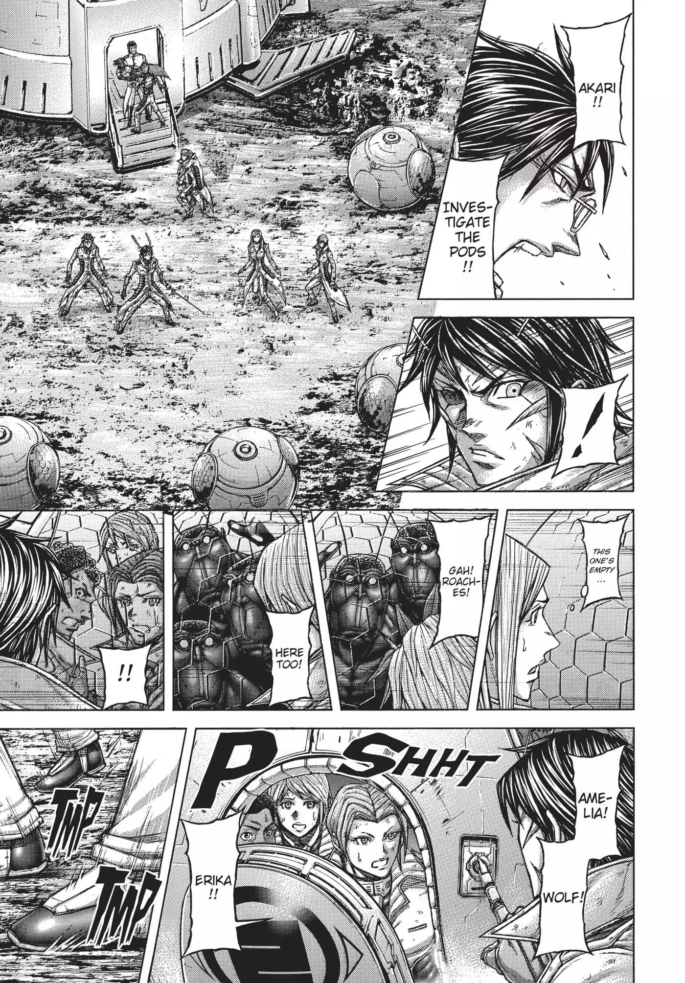 Terra Formars Chapter 153 page 3 - Chapter 153: The Outsider