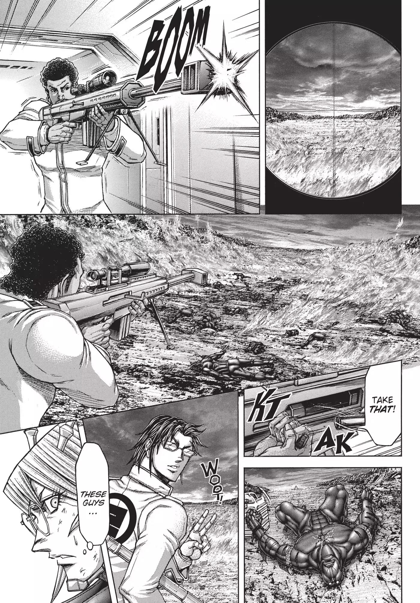 Terra Formars Chapter 153 page 7 - Chapter 153: The Outsider